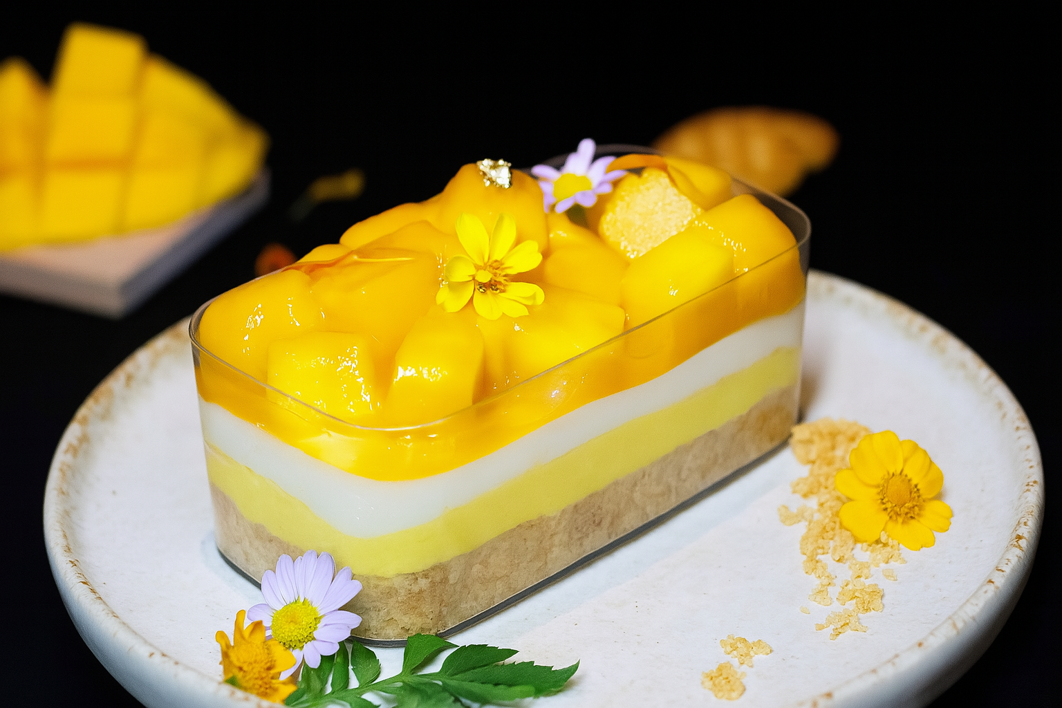 Mango cheesepie