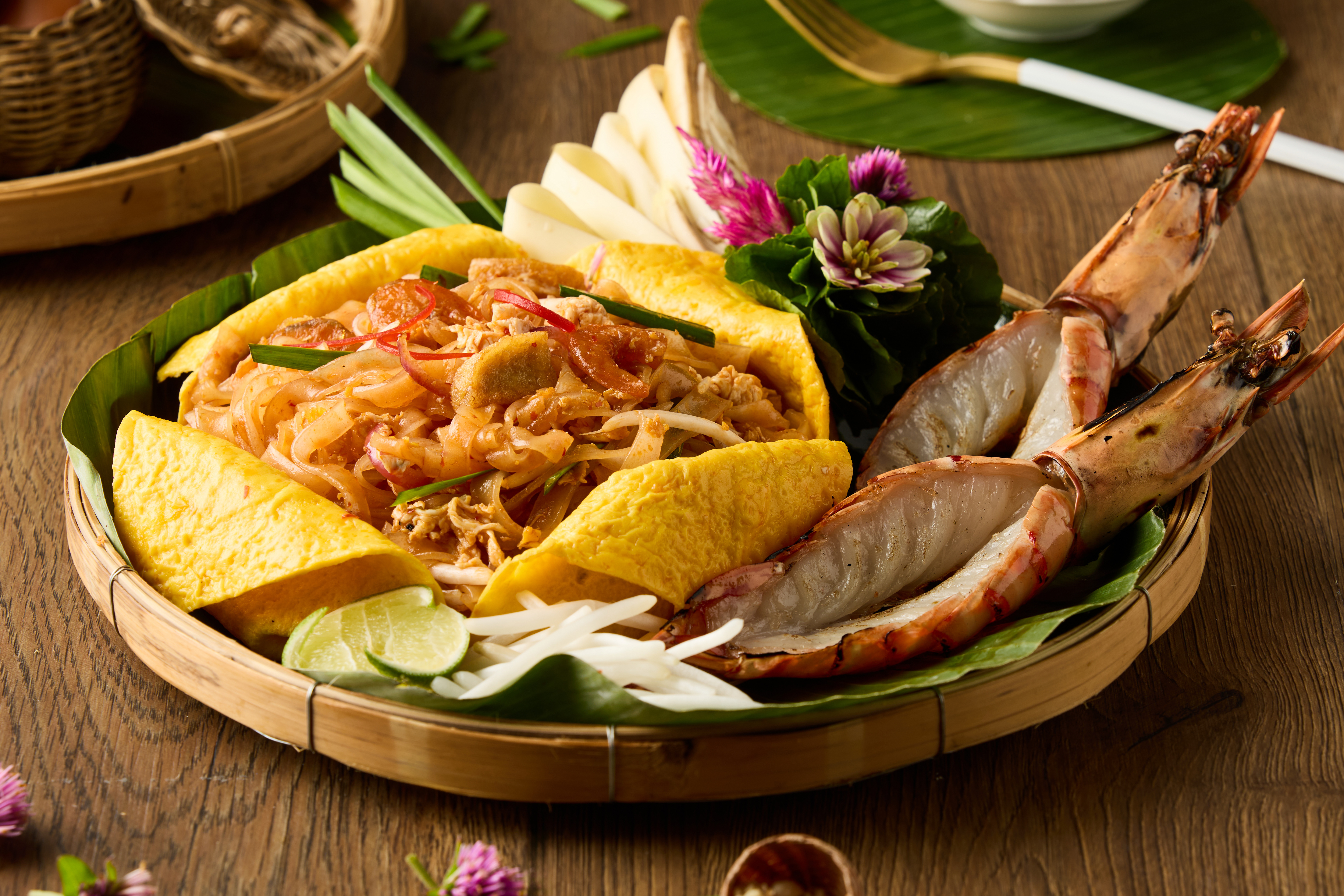 Pad Thai Tiger Prawn