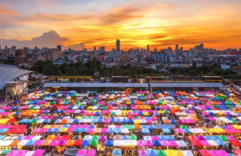 Train Night Markets