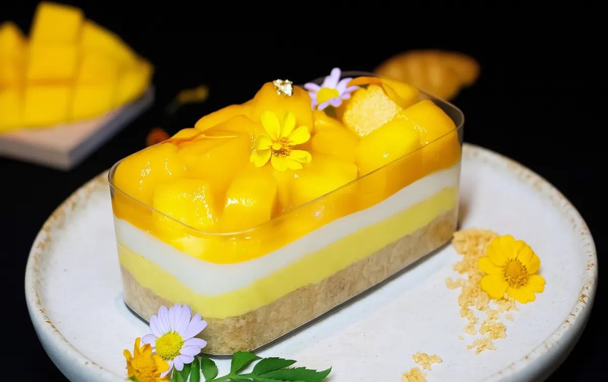 Mango cheesepie